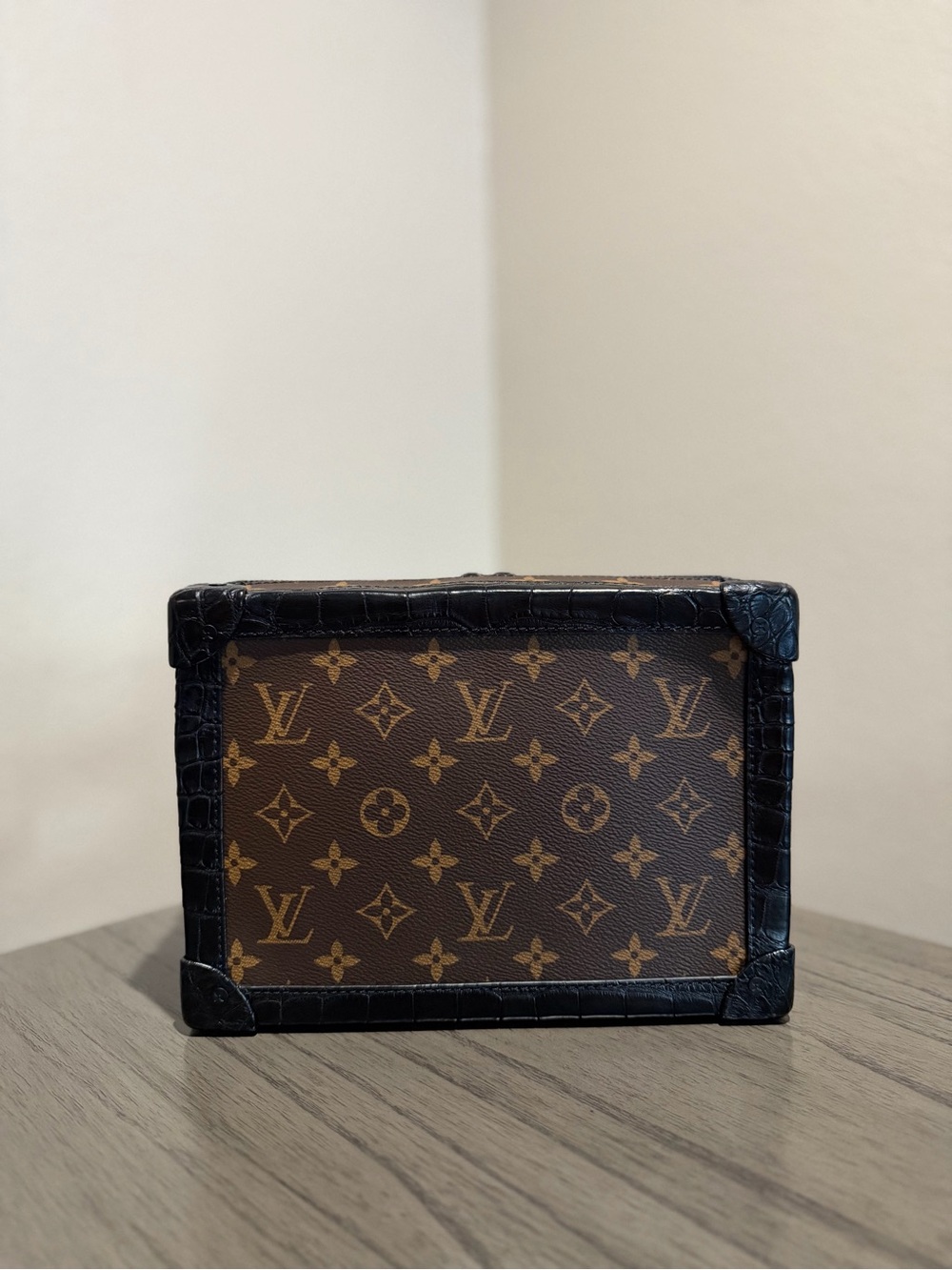 Louis Vuitton Monogram Leather Trunk Crossbody Bag